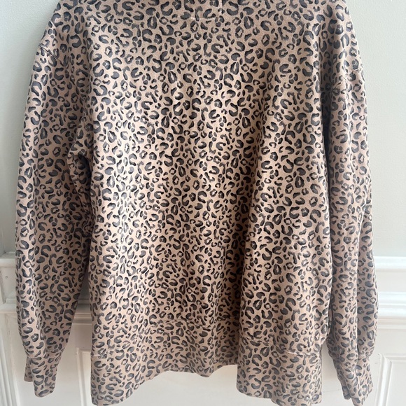 Abercrombie & Fitch Soft A&F Leopard Cardigan Size M - Picture 6 of 6